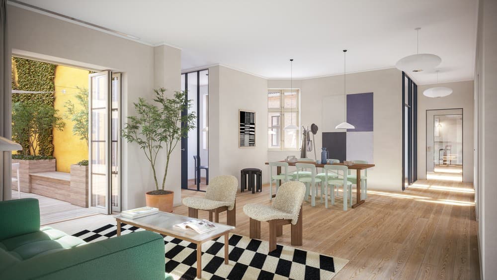 Respekt for bygningens historie